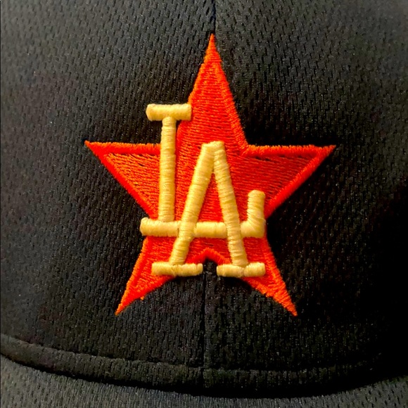 LA x Houston hat. Custom made.  1 of 1. - Picture 2 of 3
